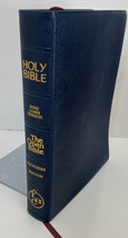 The Open Bible KJV Morocco Leather Lined Red Ltr Cyclopedic LBC Numbered... - £116.78 GBP