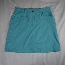 Daily Sports Womens 2 Bright Blue Moisture Wicking Golf Birdie Sun Skort Skirt - £15.73 GBP