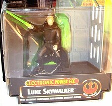 STAR WARS POTF2 ELECTRONIC POWER F/X LUKE SKYWALKER C7/8 CON SPADA LUMINOSA - £26.29 GBP