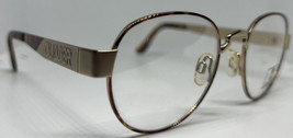 VINTAGE Oliver By Valentino 1329 Round Eyeglasses Gold &amp; Tortoise Collectors NOS - £138.87 GBP