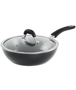 Kenmore Arlington 3.5 Quart Non Stick Aluminum Saute Pan with Lid in Bla... - $78.76 CAD