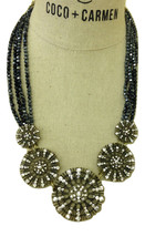 Coco + Carmen Star Glazer Necklace #14287R - £15.78 GBP