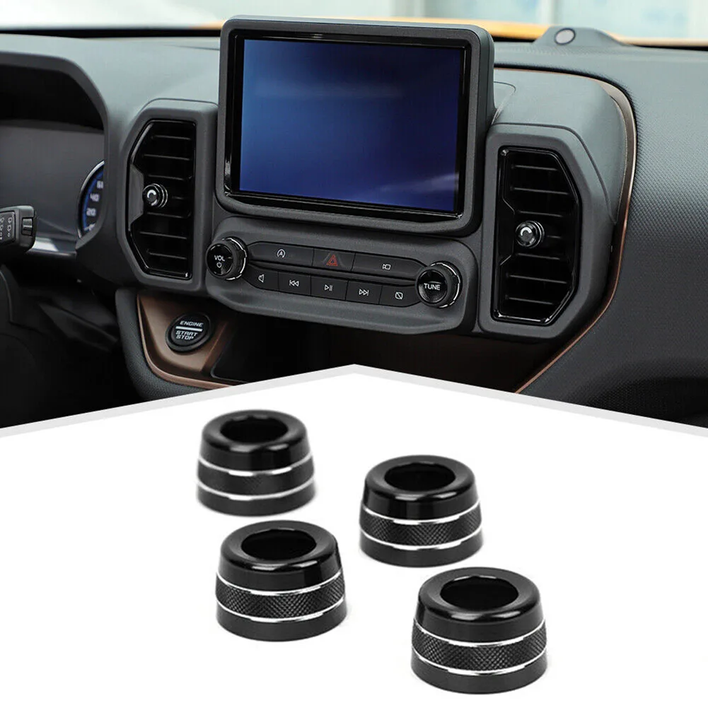 Air Vent Outlet Ring Cover Trim Decoration Sticker for Ford Bronco Sport... - £16.98 GBP