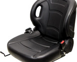 Economy Black Vinyl Forklift seat with 13&quot; x 11-11.50&quot; or 9&quot; x 11-11.50&quot;... - £157.37 GBP