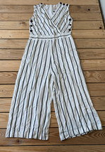 en creme NWT $48.99 Sleeveless Striped stand by romper size L Black Ivor... - £13.87 GBP