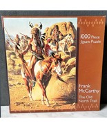The Old North Trail Frank McCarthy Artist Caeco Puzzle 1000 Pieces - Com... - $521.88 MXN