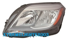 Fits Mercedes Benz Glk 2013-2015 Left Driver Halogen Headlight Head Light Lamp - £219.72 GBP