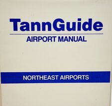 1989 Tann Guide Airport Manual Northeast Vintage Transportation Aviation... - $192.61 MXN
