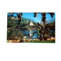 Vintage Postcard Self Realization Fellowship Lake Shrine Pacific Palisades CA - £7.46 GBP