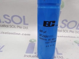 BC Components 222211513681 Capacitor 680UF UR 250V 40/085/56 IEC 384-4 - £15.93 GBP