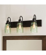 Mason Jar bathroom Vanity Light - 3 light - $239.33 CAD