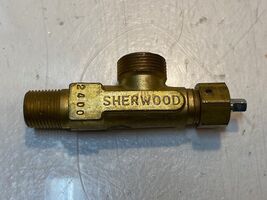 Sherwood 2400 Acetylene Cylinder Compression Gas Valve S10 | 18mm &amp; 23mm... - $28.19
