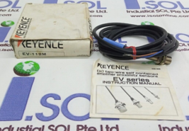KEYENCE EV-112M DC Shielded Two-wire amplifier proximity sensor M12 EV S... - $168.80