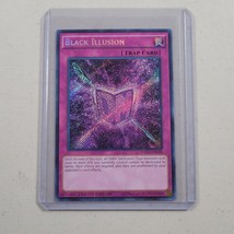 Yu Gi Oh Trading Card Black Illusion YGLD-ENC00 Secret Limited Edition - £6.37 GBP