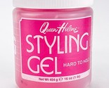 Queen Helene Hard To Hold Hair Styling Gel Level 7 Hold Pink 16oz - $38.65