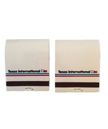 x2 Vintage Texas International Airlines TI Matchbook Matches • Unused - £7.39 GBP