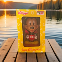 New Walt Disney World Resort Bobble Head Mickey Mouse 2002 Kellogg&#39;s - $13.86