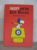 1966 Snoopy &amp; The Red Baron by Charles Schultz - Weekly Reader hardcover - £5.59 GBP