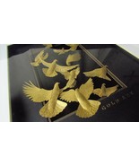 Gold Art 3D Framed Doves / Birds In Flight Picture. - $1,150.34 MXN