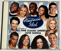 American Idol Season 2 All-Time Classic American Love Songs Audio CD 2003 BMG \ - £4.67 GBP