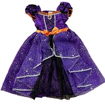 Halloween Disney Minnie Mouse Purple Witch Dress Up Costume Sz 9/10 Girls - £38.32 GBP
