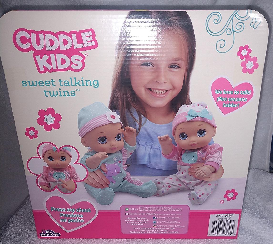 Cuddle Kids Sweet Talking Twin Sisters Dolls and similar items