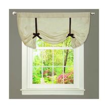 Lush Decor Lydia Valance, 28-Inch by 42-Inch, Beige  - $17.00