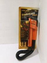 Black &amp; Decker Flexible Flashlight Snake Light Nip 1996 Usa Vtg Corroded Battery - £26.04 GBP