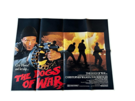 Chiens De War Original Quad Film Affiche Christopher Walken Tom Berenger... - £53.89 GBP