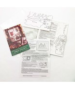 Northwoods Cabin Noel Santa Christmas Block Wall Quilt Sewing Craft Patt... - $278.20 MXN