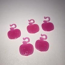 Monster High School Pink Skull Pumpkin Lanterns Replacement Lot of 5  - £4.82 GBP