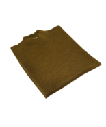 Men PRINCELY Soft Comfort Merinos Wool Sweater Knits Mock 1011-00 Mid Brown - £55.29 GBP