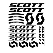 For SCOTT Bike Stickers Vinyl Decal Fe Cycle Bicycle  Tuning Rim Wheel D... - $75.95