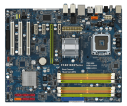 ASRock P43D1600Twins LGA 775 DDR2 16GB ATX - $85.54