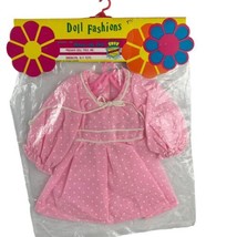 Vintage PREMIER Togs Baby Doll Dress Pink Clothes Babydoll Outfit 1960’s New - £23.48 GBP
