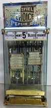 MANSFIELD&#39;S 5c AUTOMATIC CLERK GUM VENDOR, Circa 1900 #2 - $3,500.00