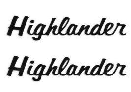 Highlander Boat Trailer Decals (Set Of 2) – OEM New Oracle - £27.52 GBP