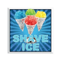 Shave Ice DECAL (Choose Your Size) Concession Food Truck Vinyl Sign Sticker - $6.88+
