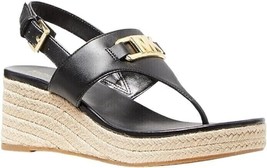 Michael Kors Women&#39;s Camila MK LOGO Wedge Sandal 7 - £73.52 GBP