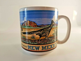 Vtg New Mexico The Land Of Enchantment Road Runner Classic Dist -87 Mug - $10.00