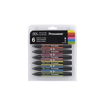 Winsor &amp; Newton ProMarker - Vibrant Tones (Pack of 6)  - $49.00