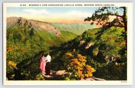 VTG Postcard Wisemans View Linville Gorge Western North Carolina - $5.39