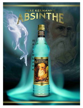 Absinthe Pere Kermann 13 x 10 inch Liquor Aperitif Advertising Giclee Ca... - $19.95