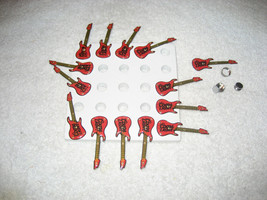 13 Coors Light Beer Lighted Guitar Magnets 2 1/2&#39;&#39; Long Rare - £15.91 GBP