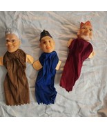 Vtg Lot Of 3 Rubber Head Hand Puppets - $53.45 CAD