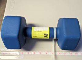 Neoprene Dumbbell 20lbs Blue - All in Motion - 1 Blue Dumbell -Free Shipping - £26.95 GBP