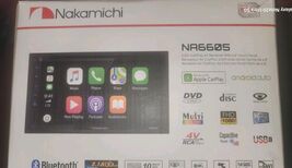 NAKAMICHI NA6605 6.8 Touch Screen 2-DIN Apple CarPlay Android Auto Recei... - $135.00