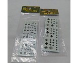 Lot Of (2) Decal Details US Airforce And German Airforce 15MM And 20MM - $16.03