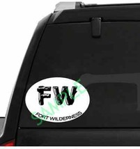 FW Fort Wilderness - Disney World NEW Car Decal NEW Long Lasting Outdoor Vinyl - £3.90 GBP