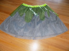 Size Medium 7-8 Cat &amp; Jack Halloween Tutu Skirt Smoke Gray Lime Green Sl... - $12.00